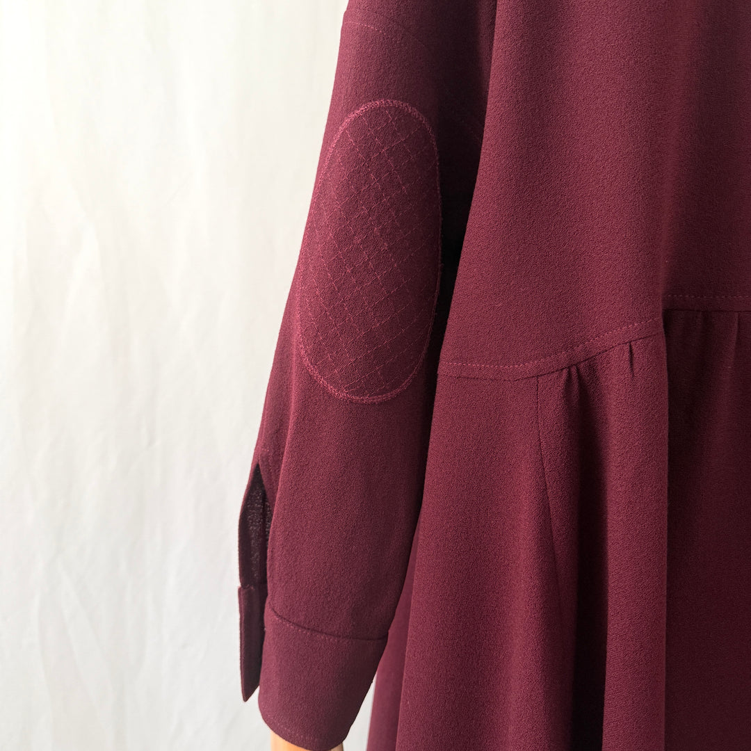 EN SOIE enSoie Zurich "Serge" wool dress