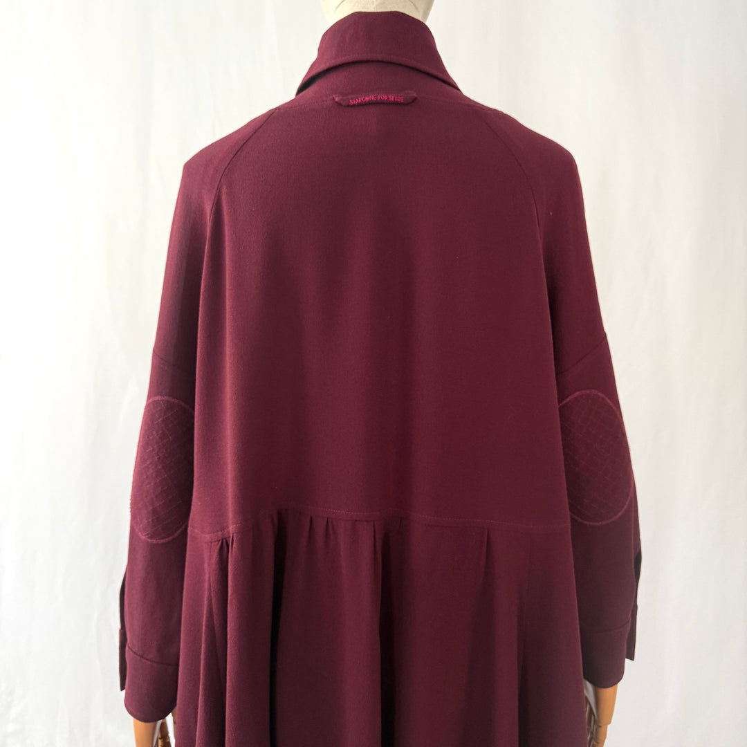 EN SOIE enSoie Zurich "Serge" wool dress