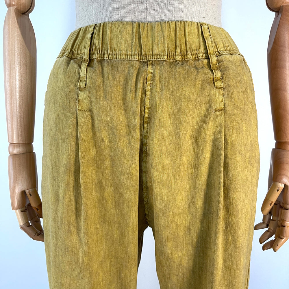 PRIMORDIAL IS PRIMITIVE Linen Pants