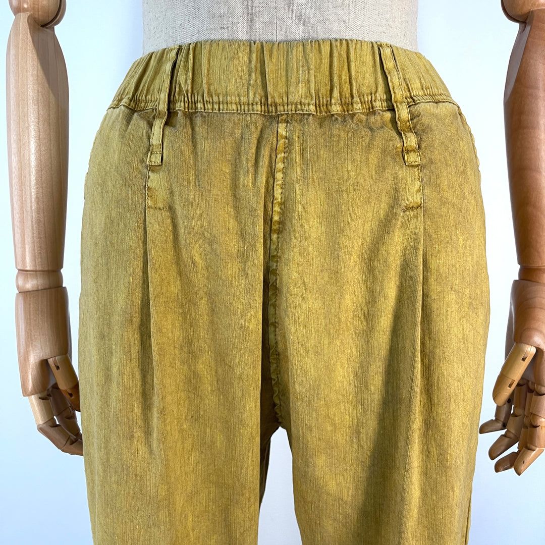 PRIMORDIAL IS PRIMITIVE Linen Pants