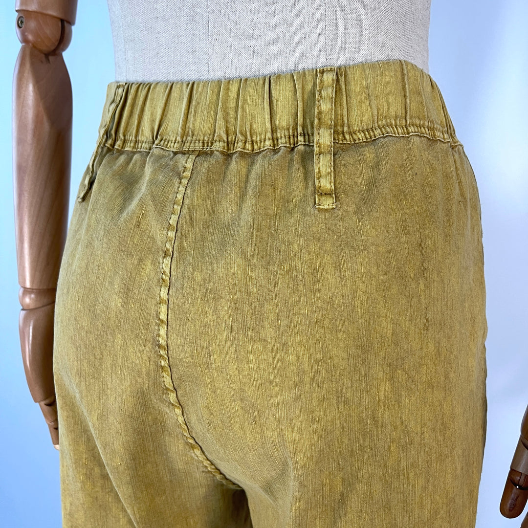 PRIMORDIAL IS PRIMITIVE Linen Pants