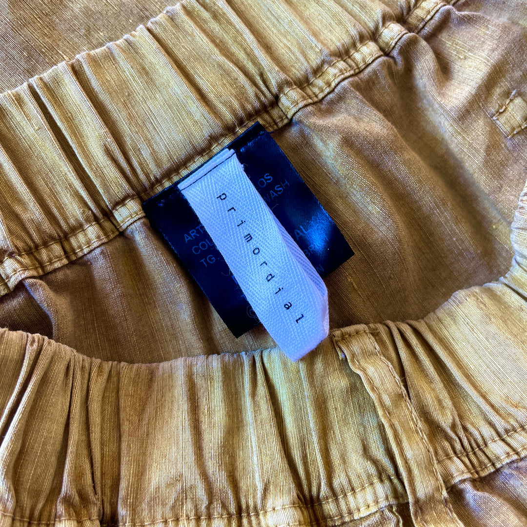 PRIMORDIAL IS PRIMITIVE Linen Pants