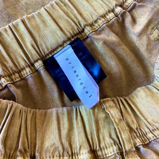 PRIMORDIAL IS PRIMITIVE Linen Pants