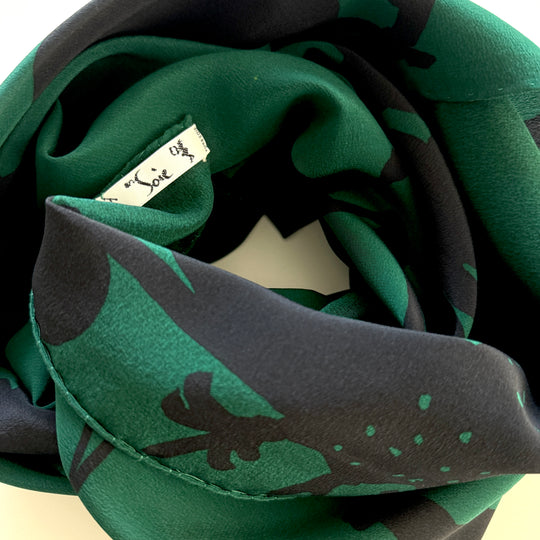 EN SOIE enSoie Zurich Silk Scarf