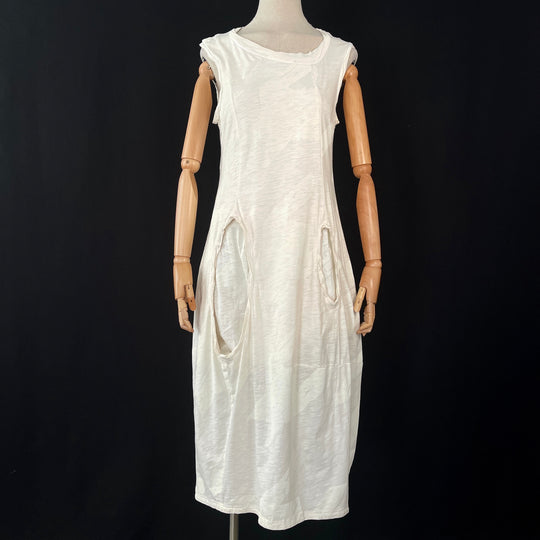 RUNDHOLZ White Cotton Dress