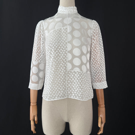 AKRIS New White Blouse