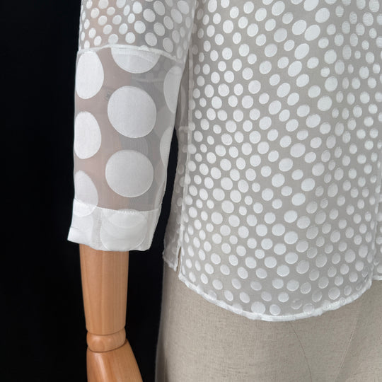 AKRIS New White Blouse