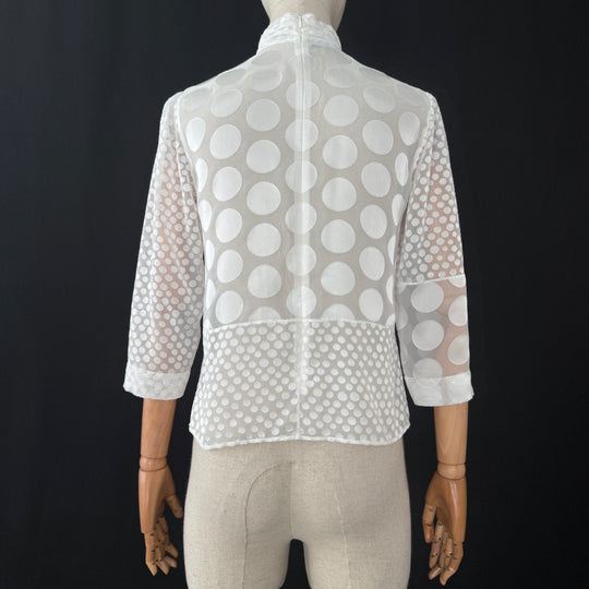 AKRIS New White Blouse