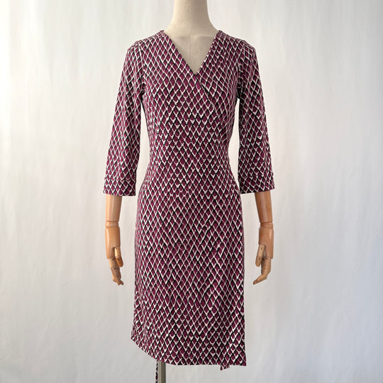 DIANE VON FURSTENBERG Silk Wrap Dress