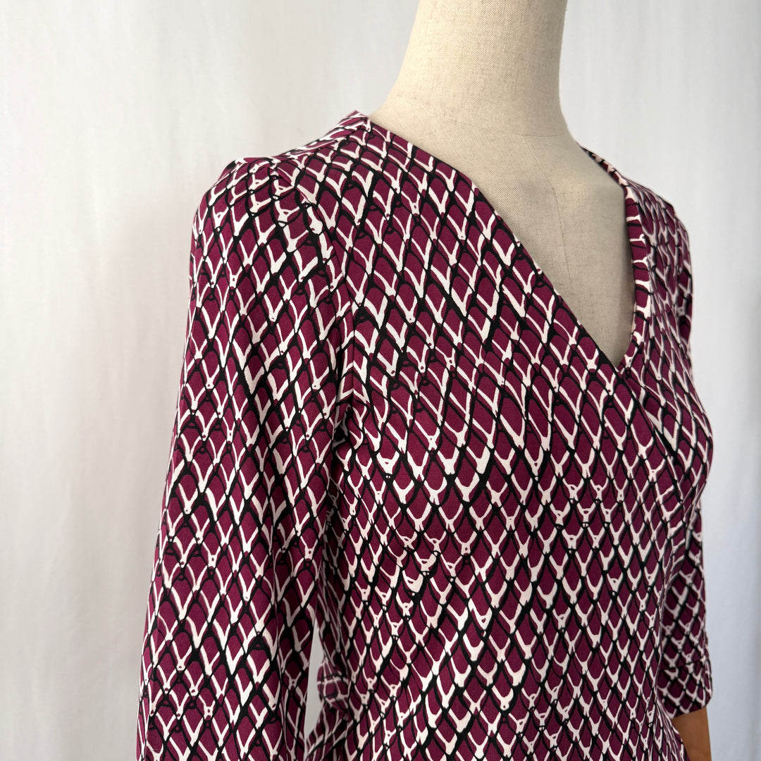 DIANE VON FURSTENBERG Silk Wrap Dress