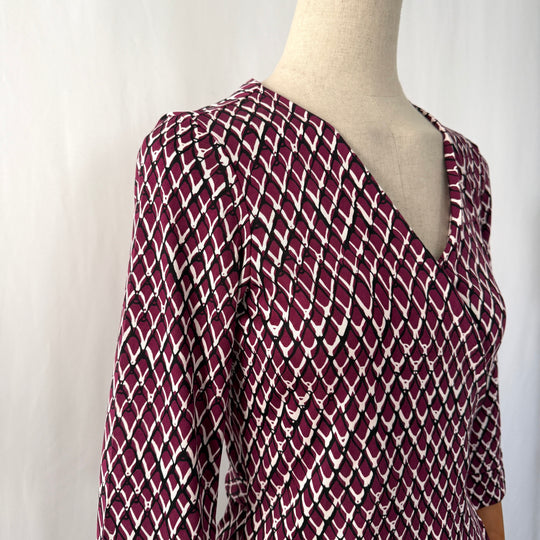 DIANE VON FURSTENBERG Silk Wrap Dress