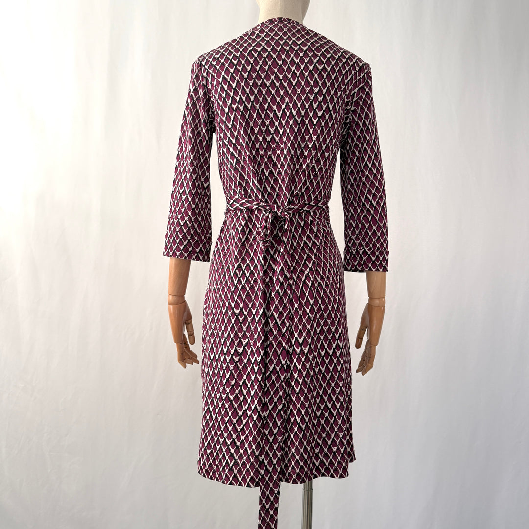 DIANE VON FURSTENBERG Silk Wrap Dress