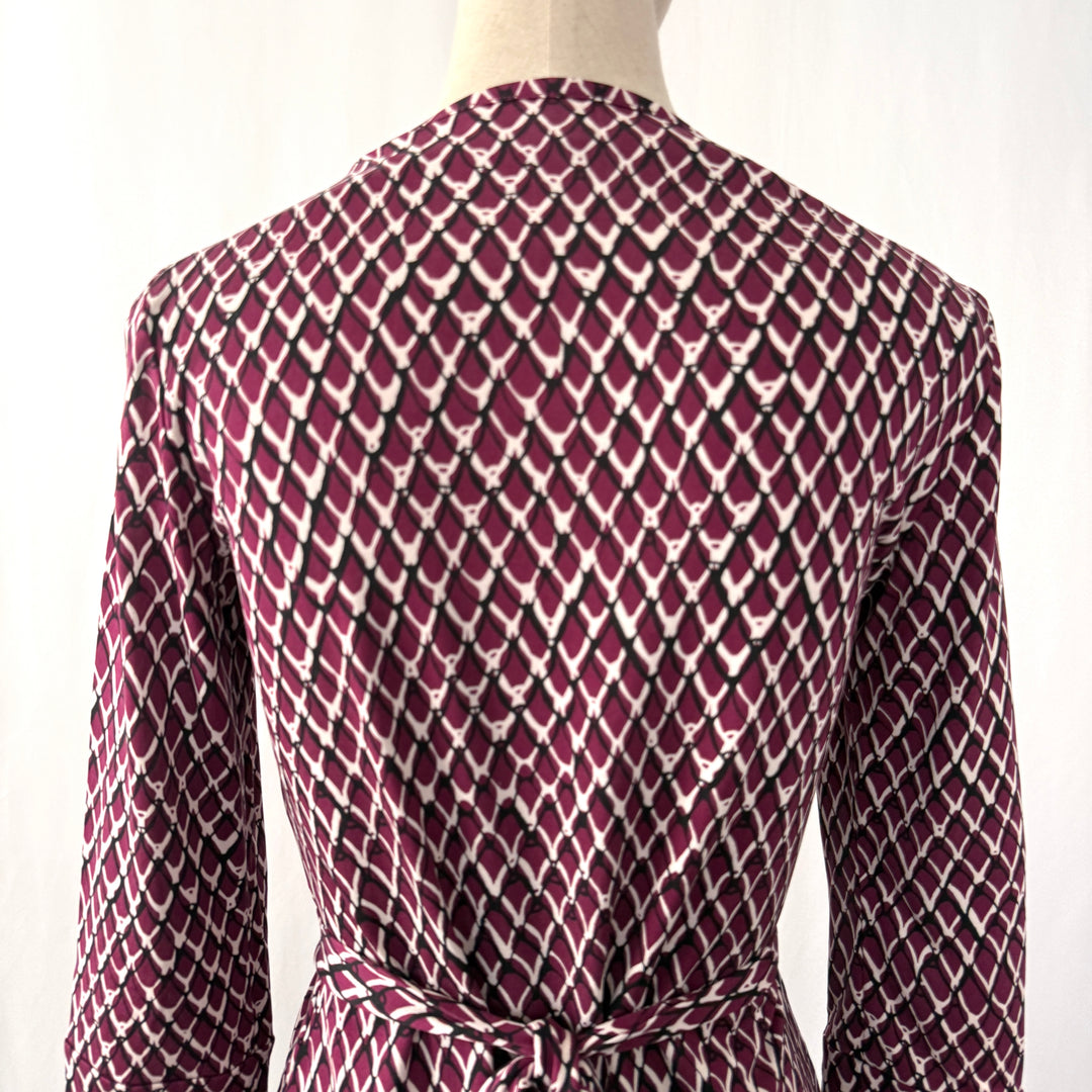 DIANE VON FURSTENBERG Silk Wrap Dress