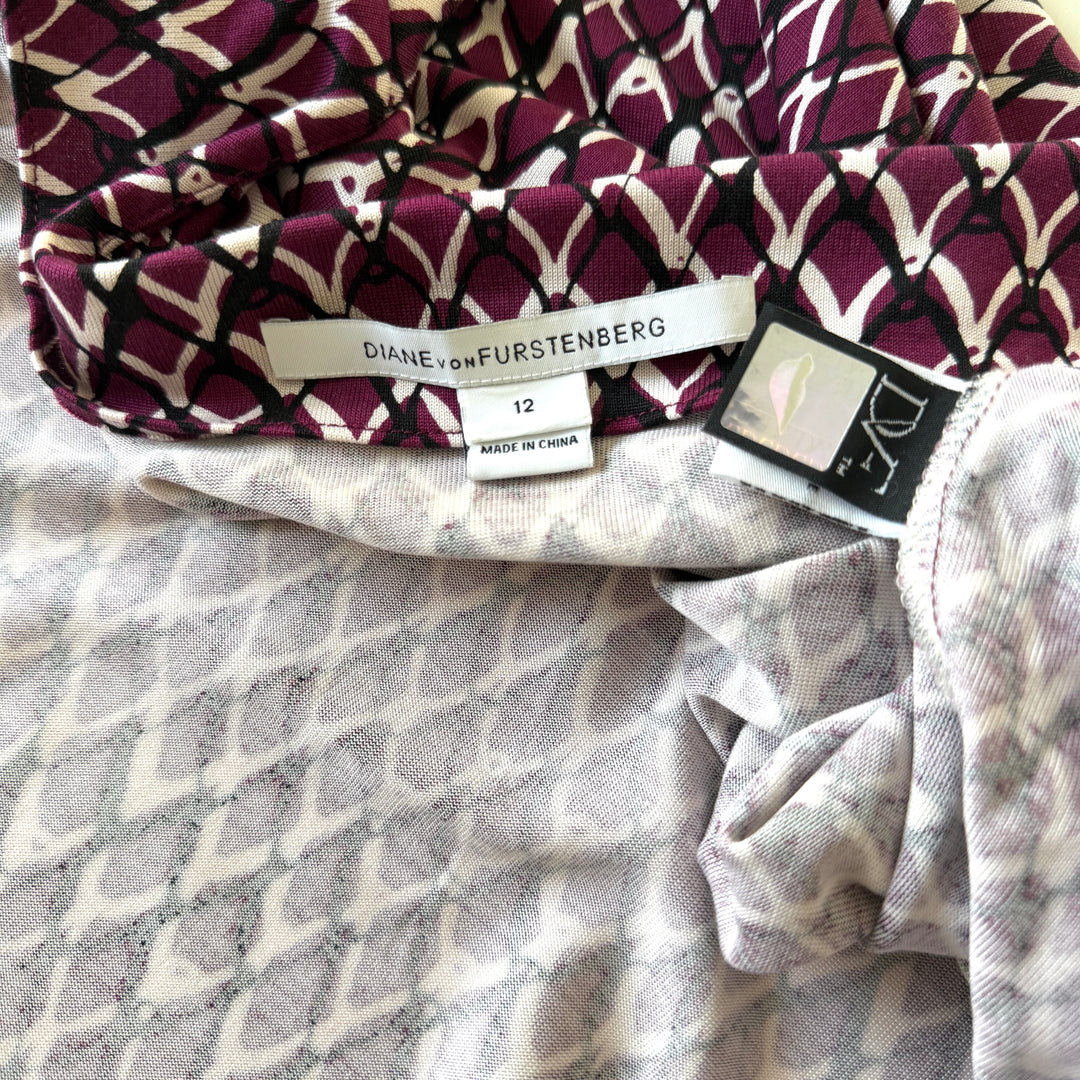 DIANE VON FURSTENBERG Silk Wrap Dress