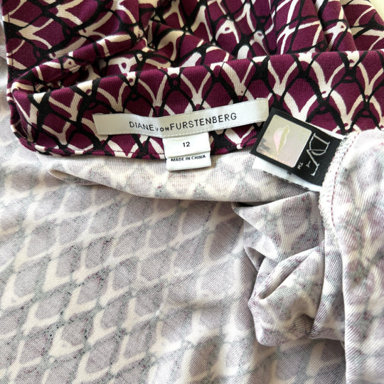 DIANE VON FURSTENBERG Silk Wrap Dress