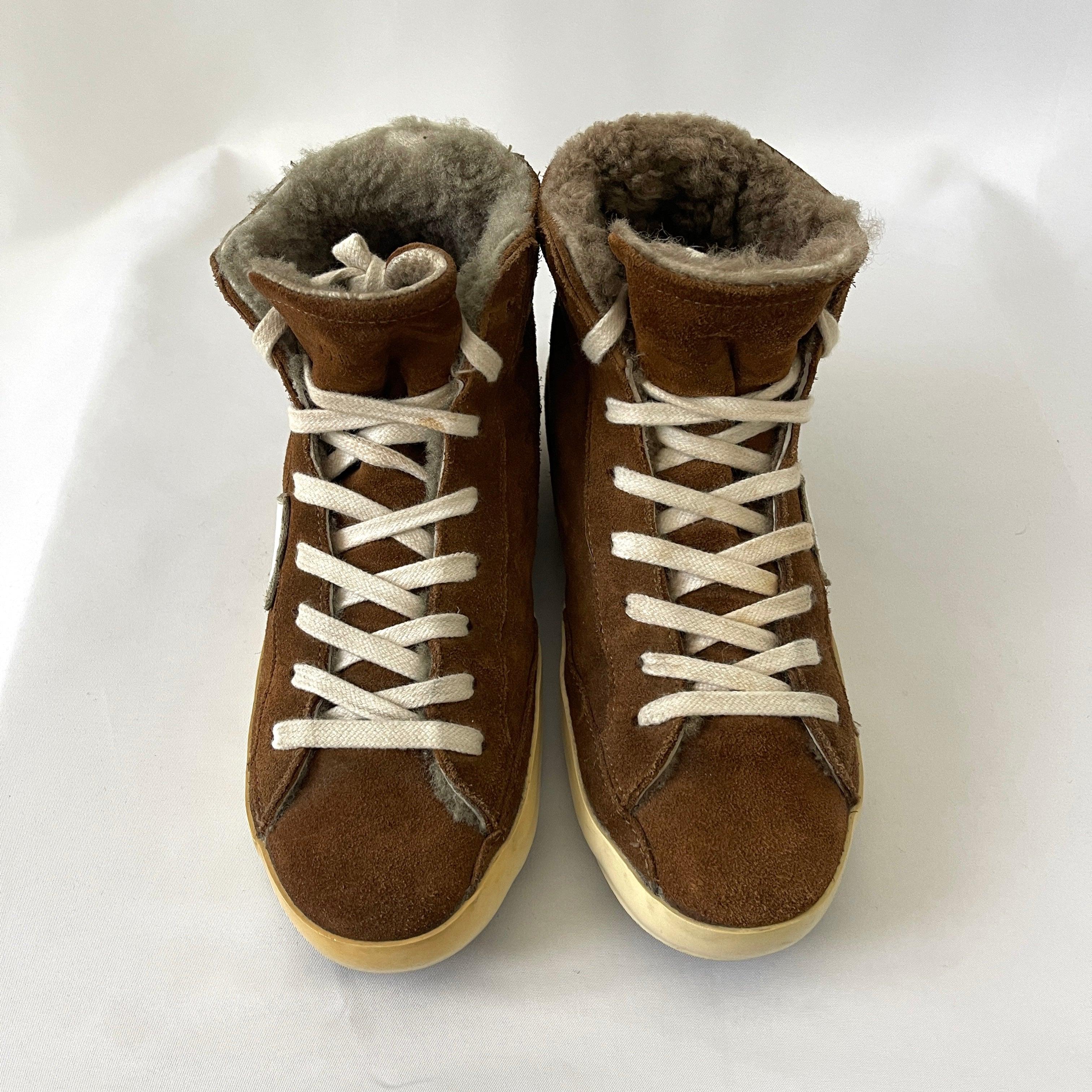 PHILIPPE MODEL Shearling Sneaker