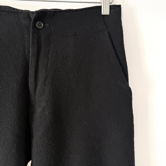 YOHJI YAMAMOTO Knee-Length Wool Shorts