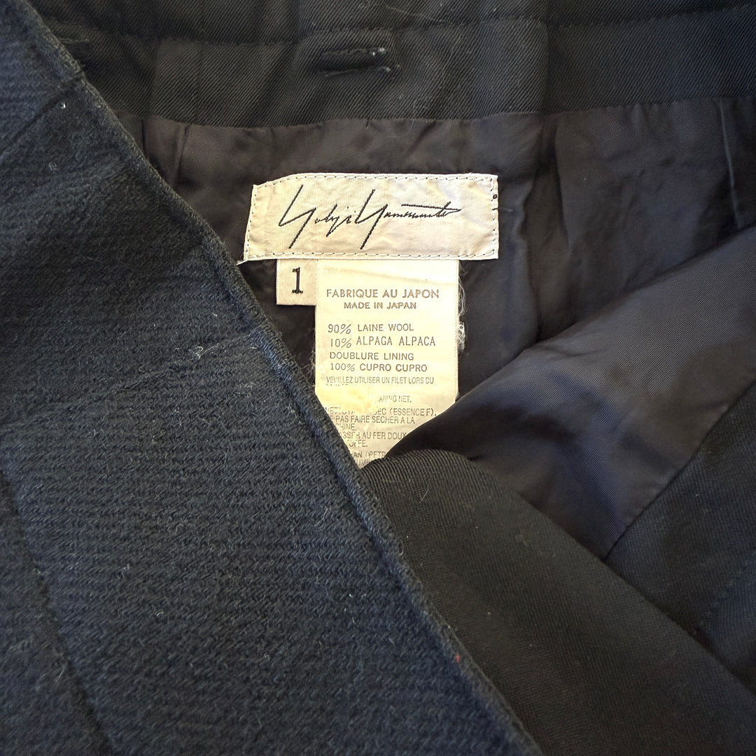 YOHJI YAMAMOTO Knee-Length Wool Shorts