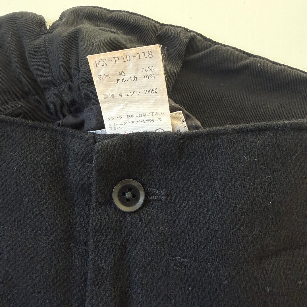 YOHJI YAMAMOTO Knee-Length Wool Shorts