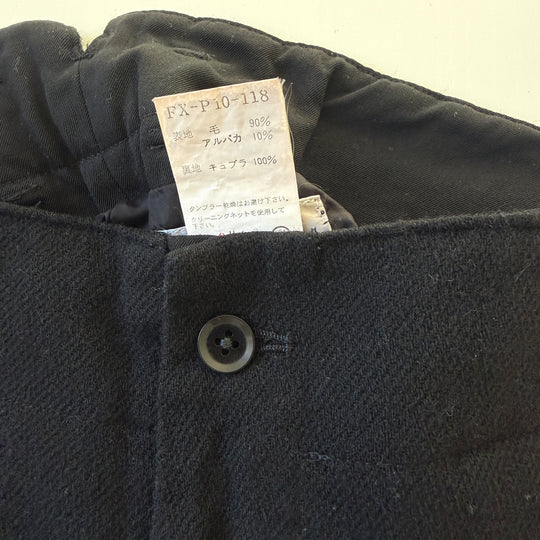 YOHJI YAMAMOTO Knee-Length Wool Shorts