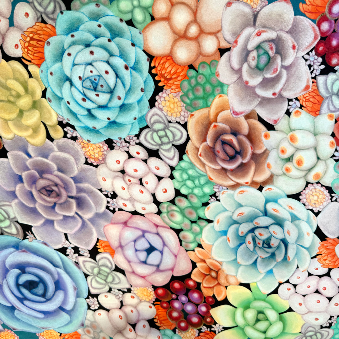 FABRIC FRONTLINE Satin Silk Scarf