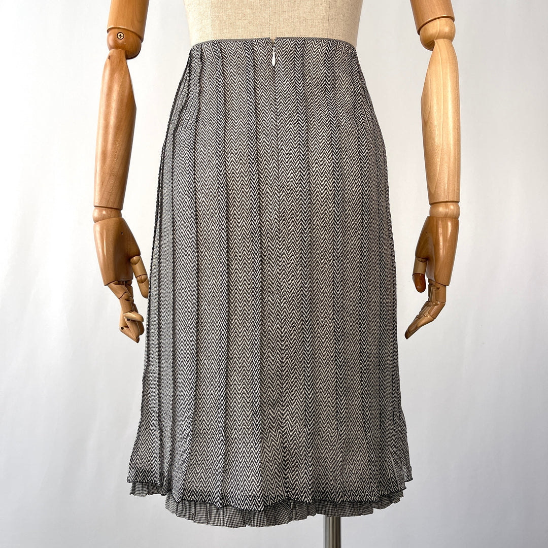 AKRIS Silk Skirt