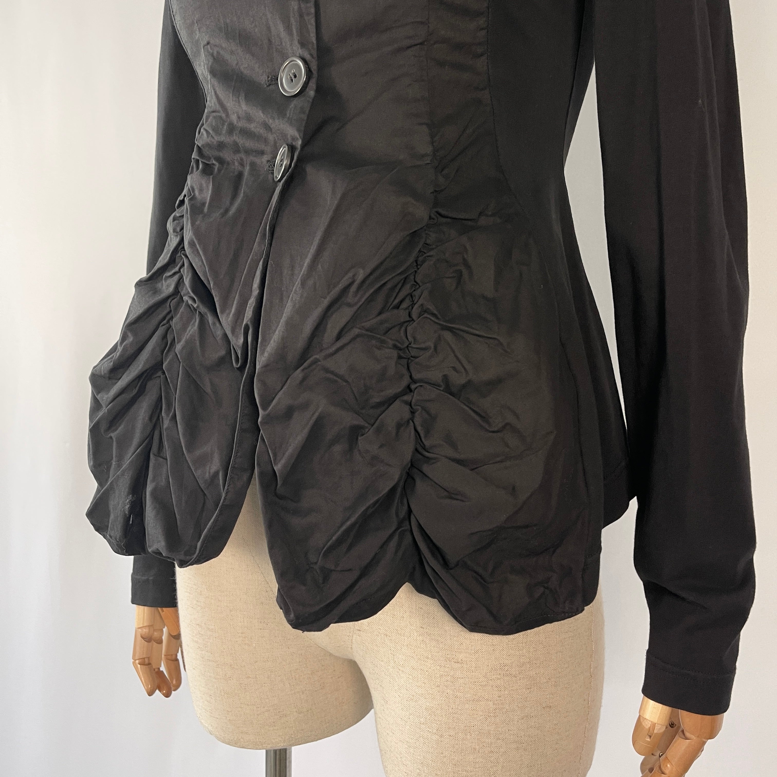 RUNDHOLZ Black Blouse