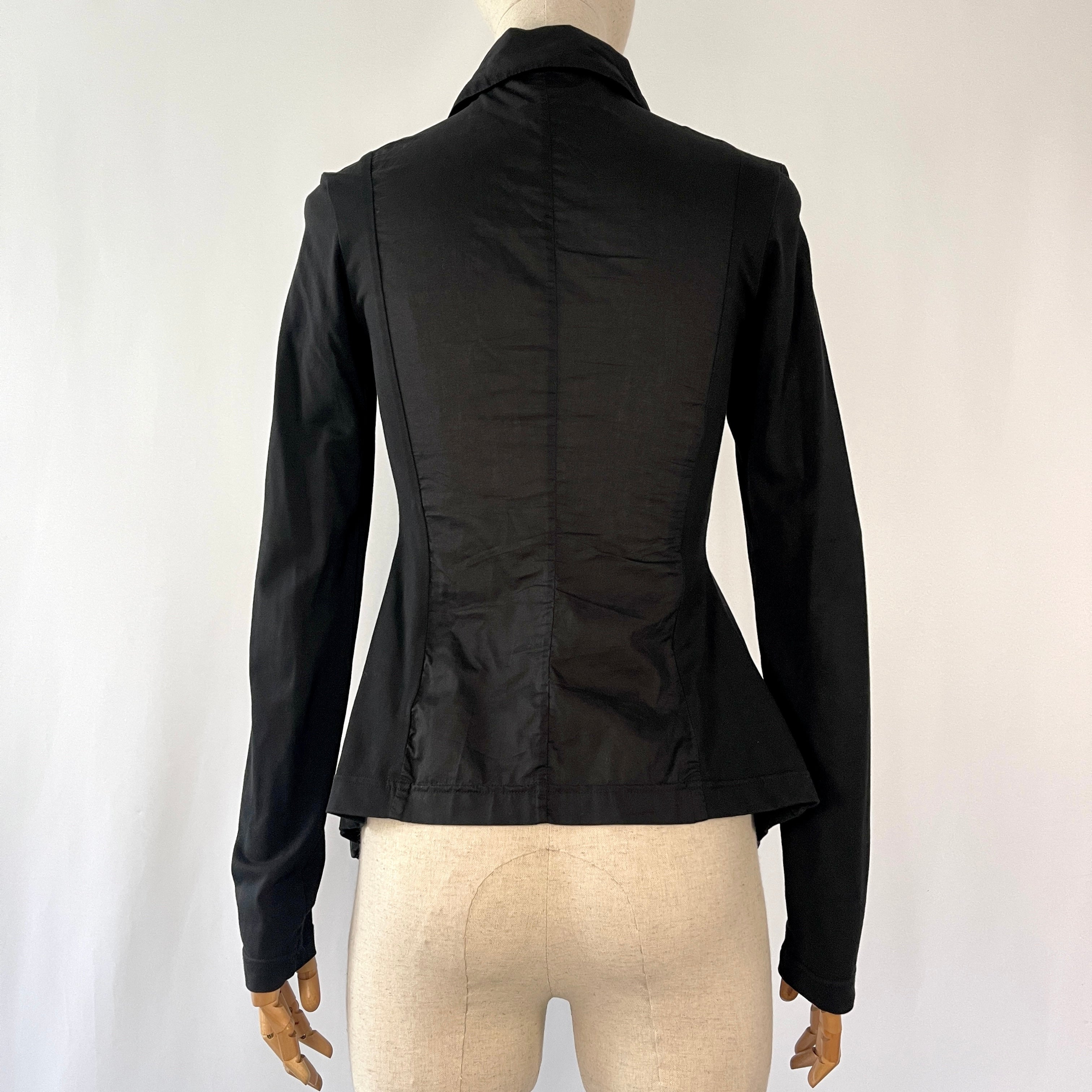 RUNDHOLZ Black Blouse