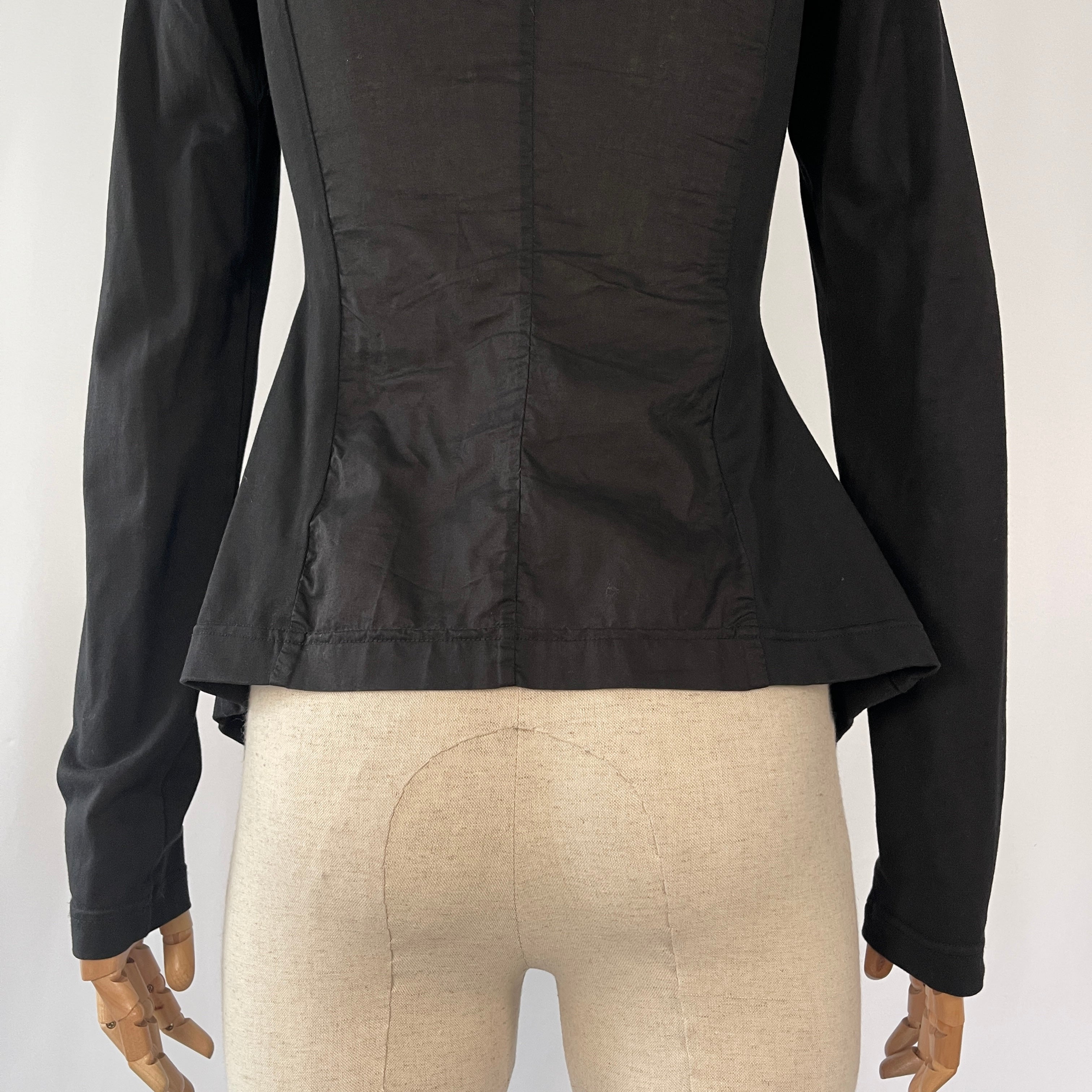RUNDHOLZ Black Blouse
