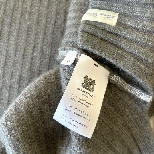 HENRY CHRIST Cashmere/Cotton Cardigan