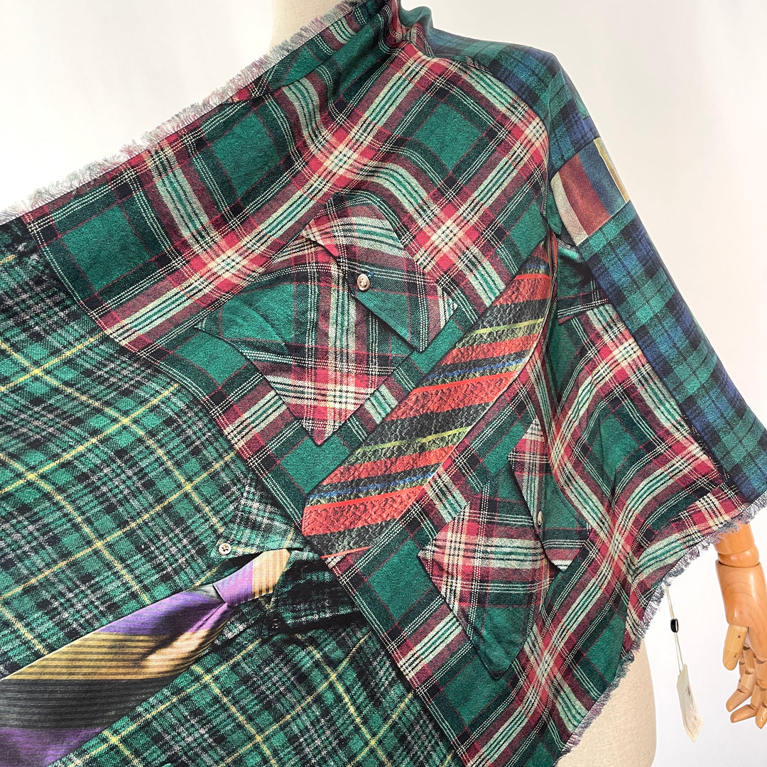 PIERRE-LOUIS MASCIA New Double-sided Silk Scarf