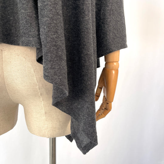 MAJESTIC FILATURES New Cotton/Cashmere Poncho