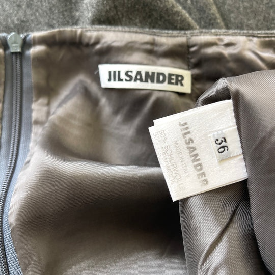 JIL SANDER Wool/Cashmere Skirt
