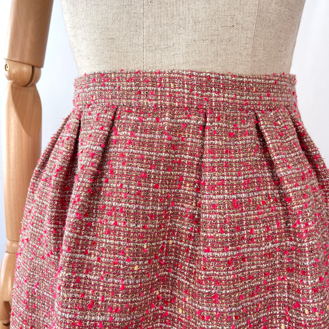 RED VALENTINO Tweed Skirt