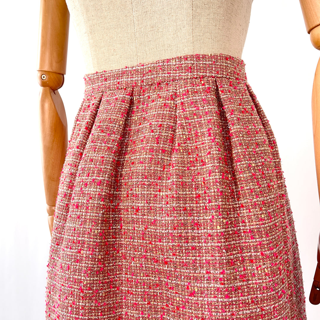 RED VALENTINO Tweed Skirt
