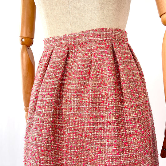 RED VALENTINO Tweed Skirt