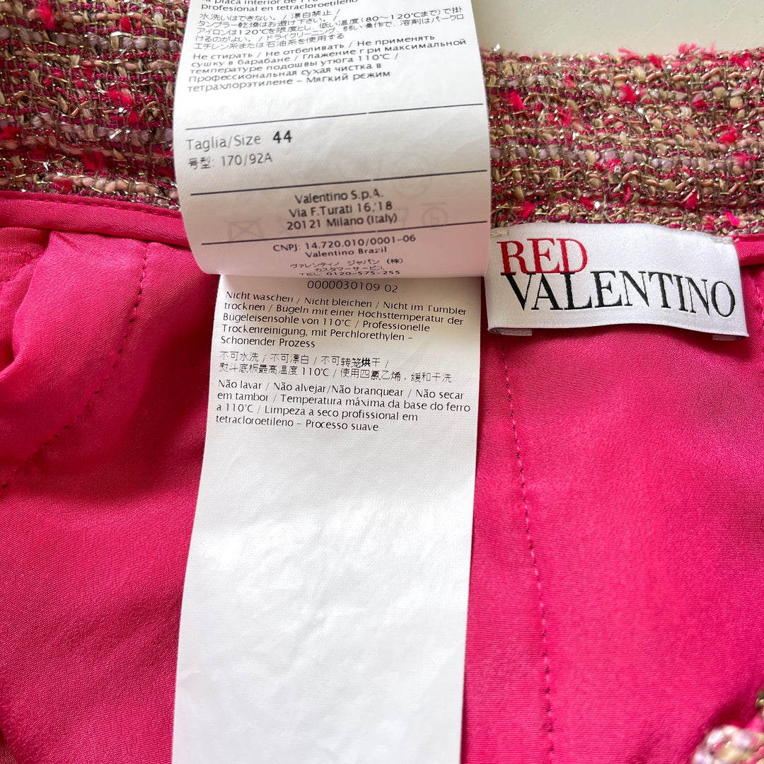 RED VALENTINO Tweed Skirt