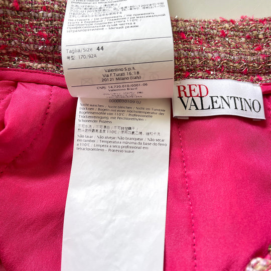 RED VALENTINO Tweed Skirt
