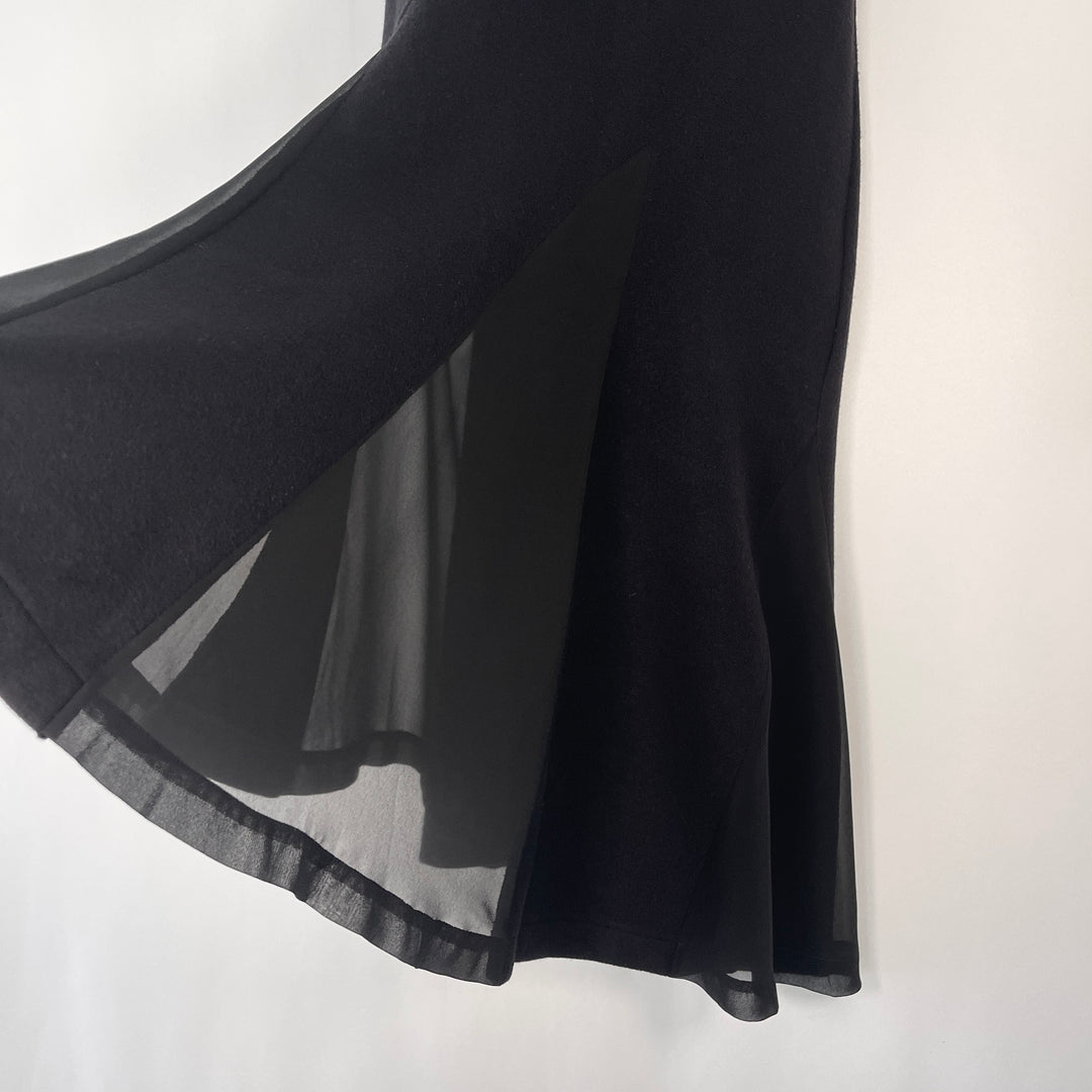COMME DES GARCONS Archive 2014 Wool/Tule Skirt