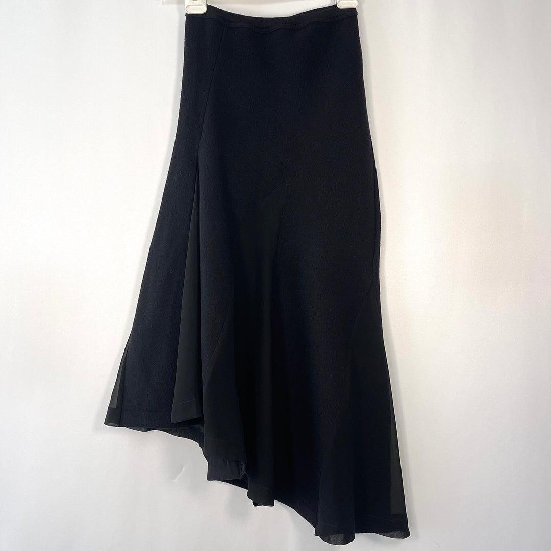 COMME DES GARCONS Archive 2014 Wool/Tule Skirt