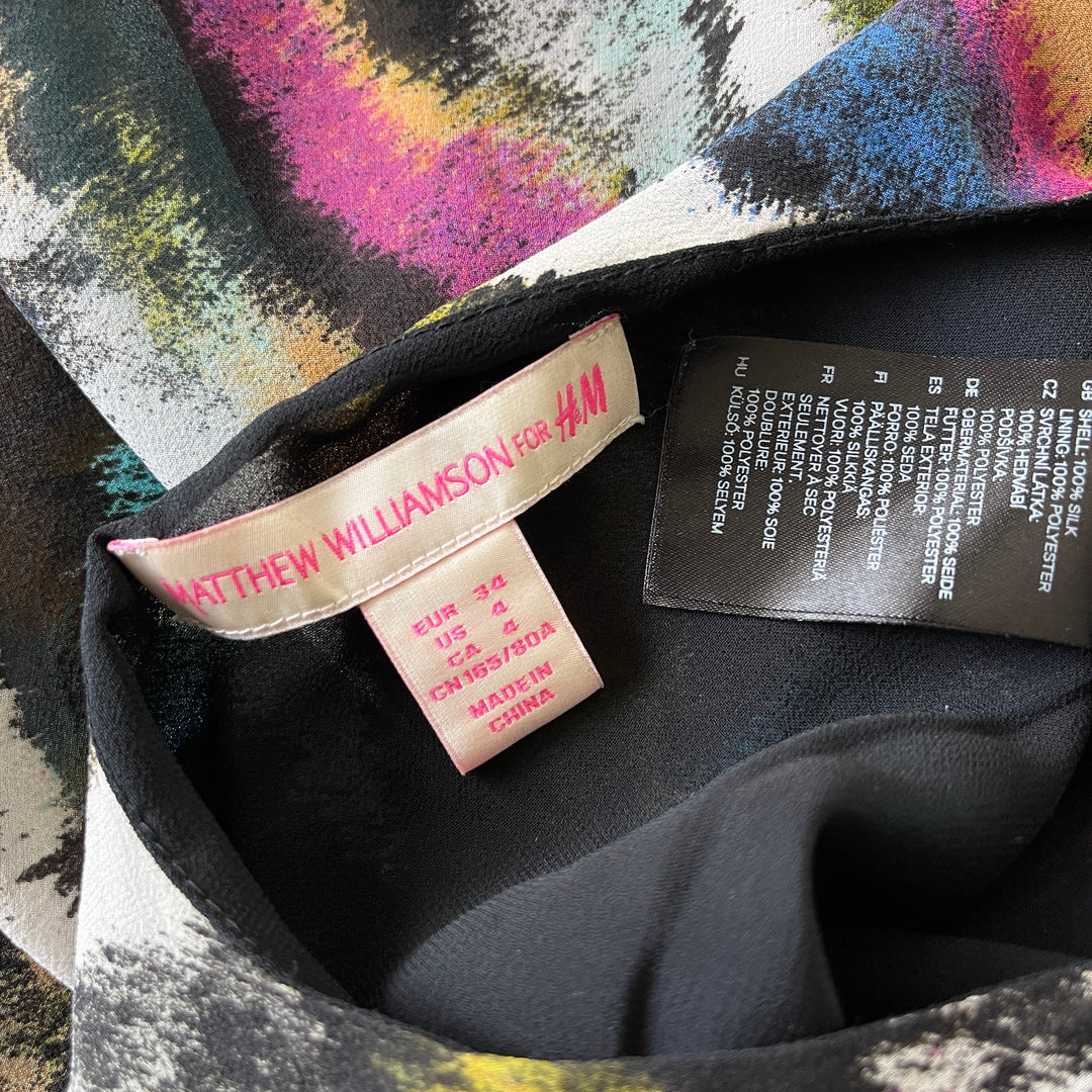 MATTHEW  WILLIAMSON for H&M Silk Dress
