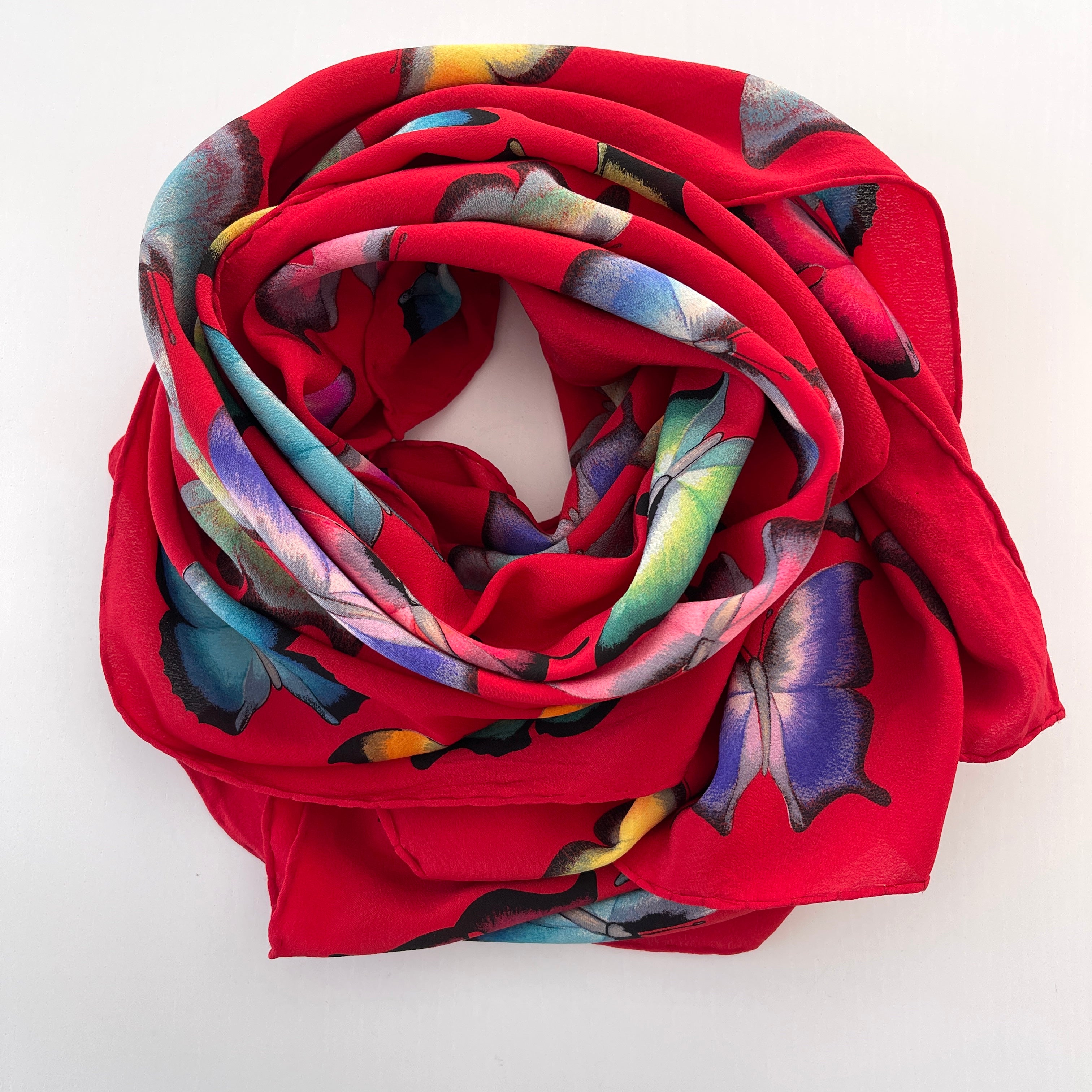 FABRIC FRONTLINE Silk Scarf