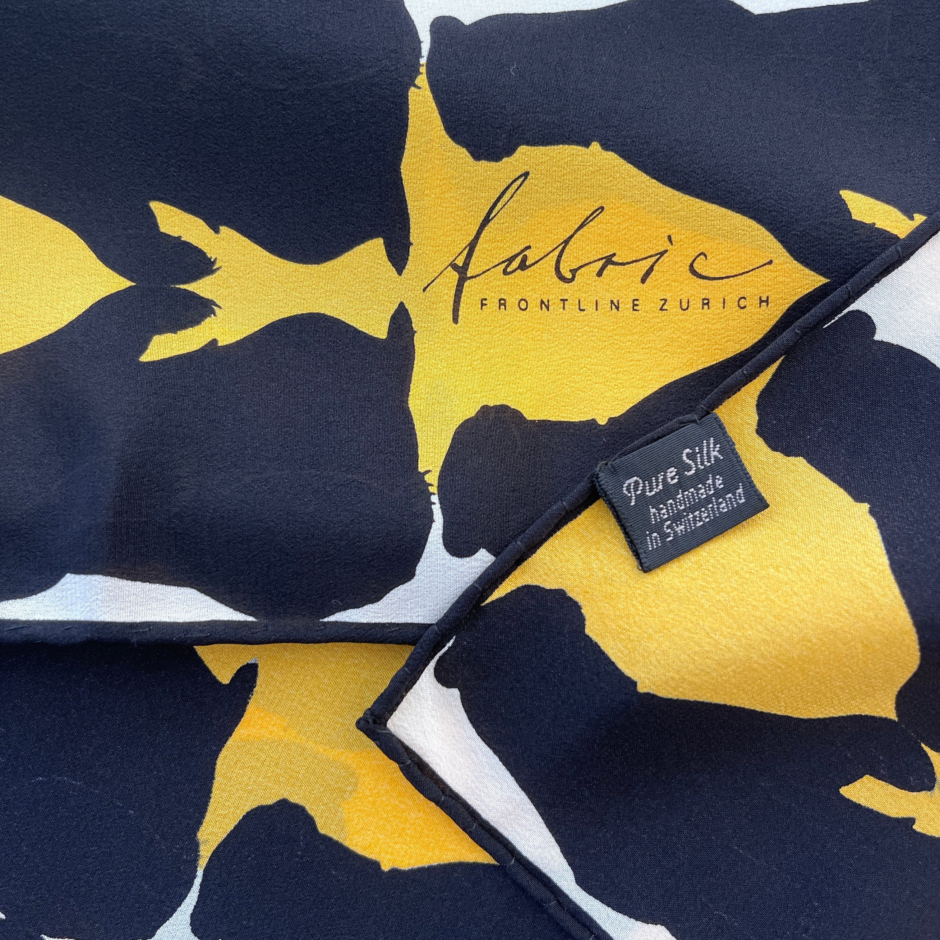 FABRIC FRONTLINE New Silk Scarf