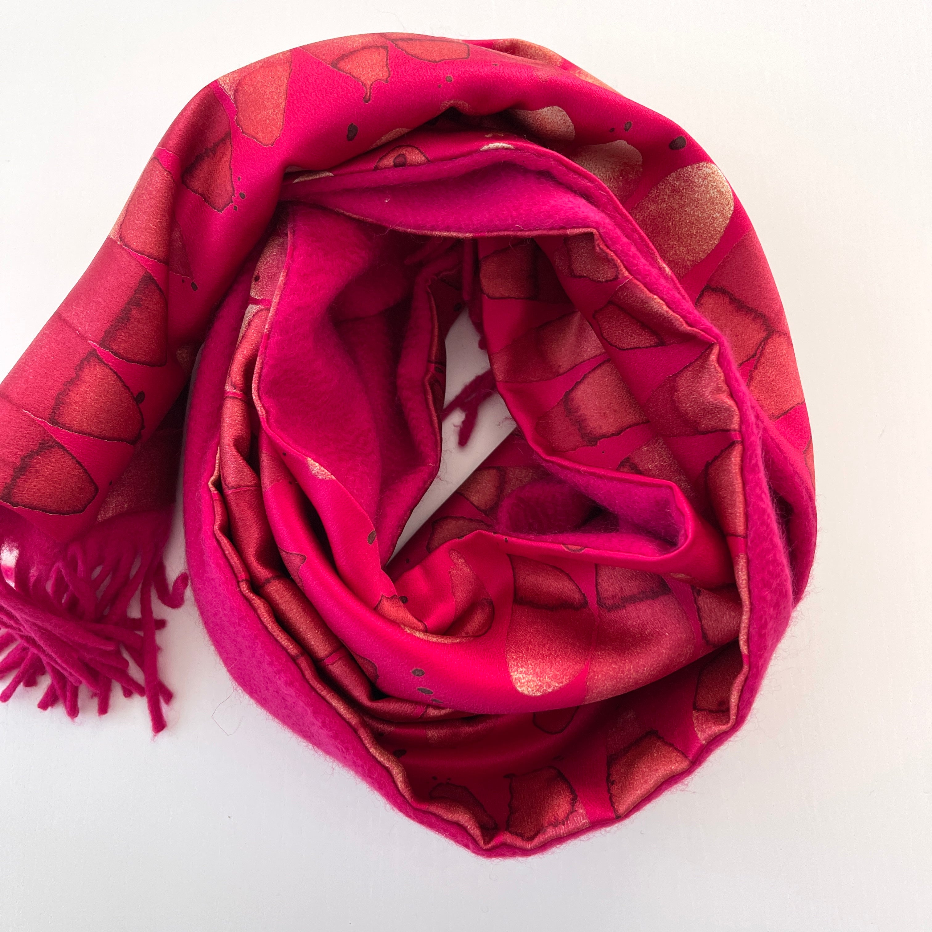 FABRIC FRONTLINE Silk and Cashmere Scarf