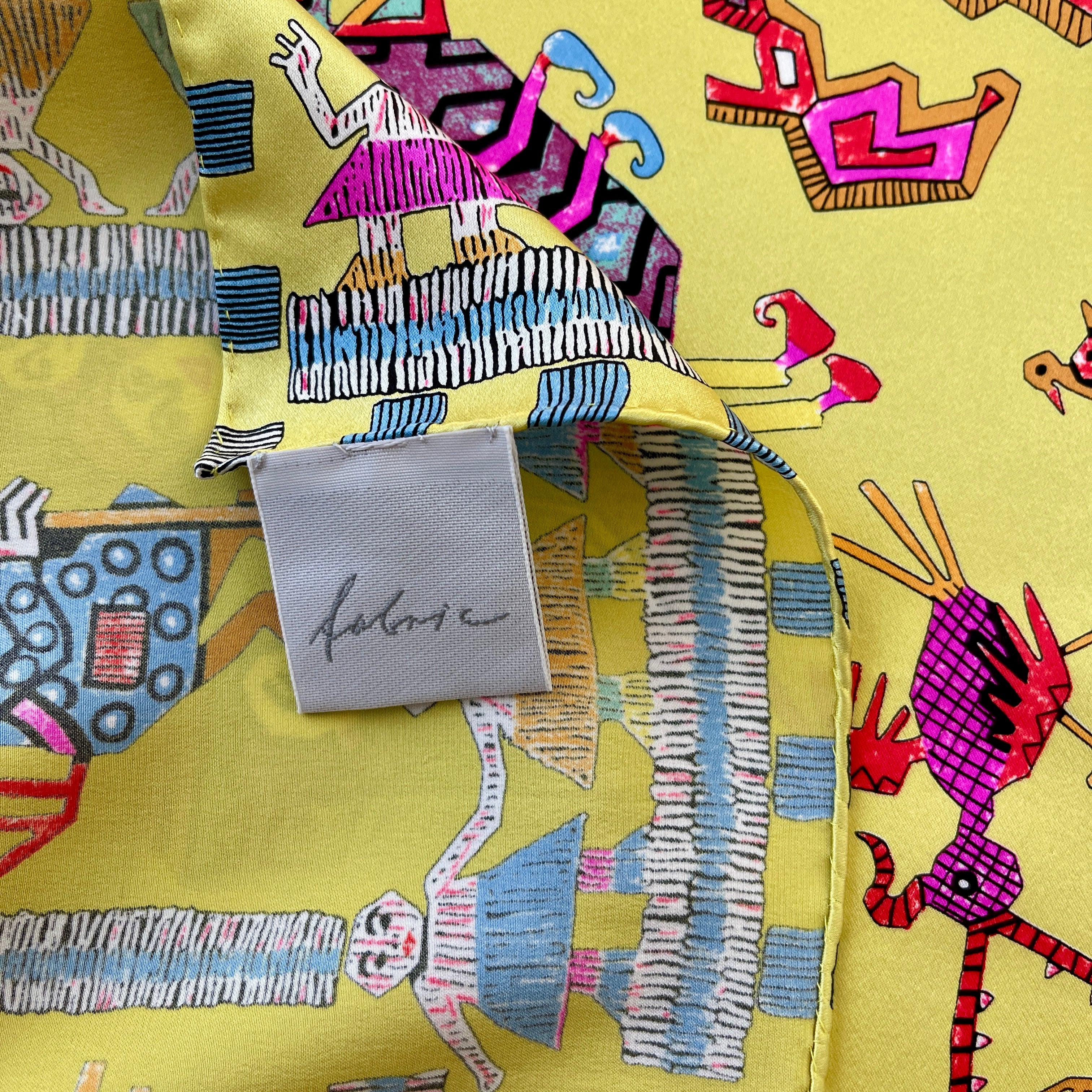 FABRIC FRONTLINE New Silk Scarf