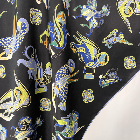 FABRIC FRONTLINE Silk Scarf