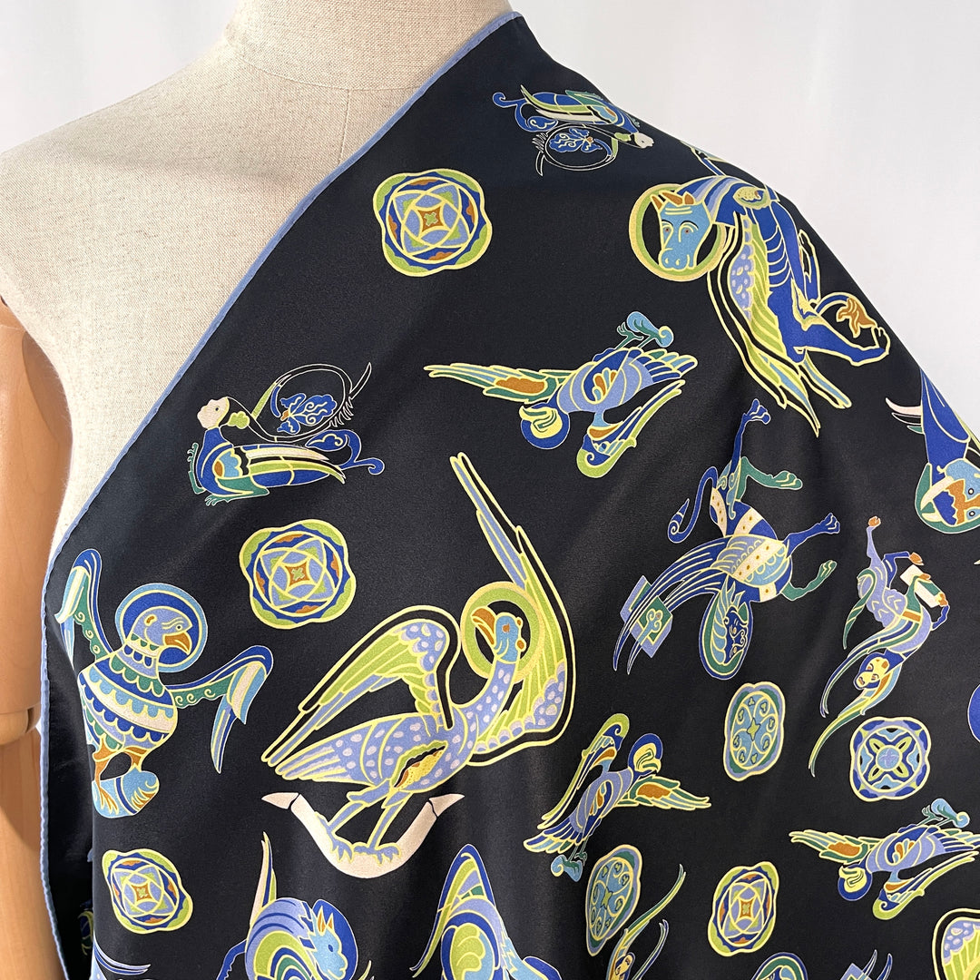 FABRIC FRONTLINE Silk Scarf