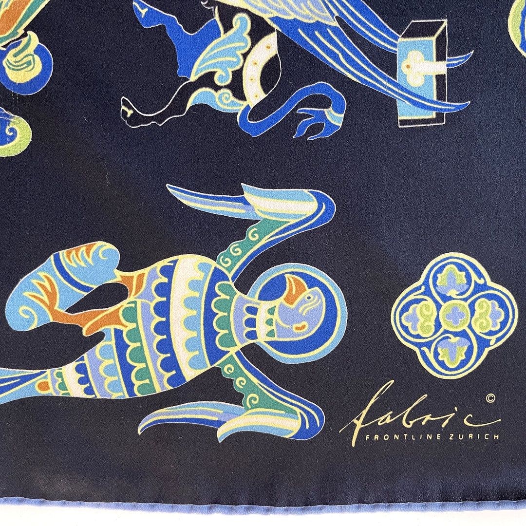 FABRIC FRONTLINE Silk Scarf
