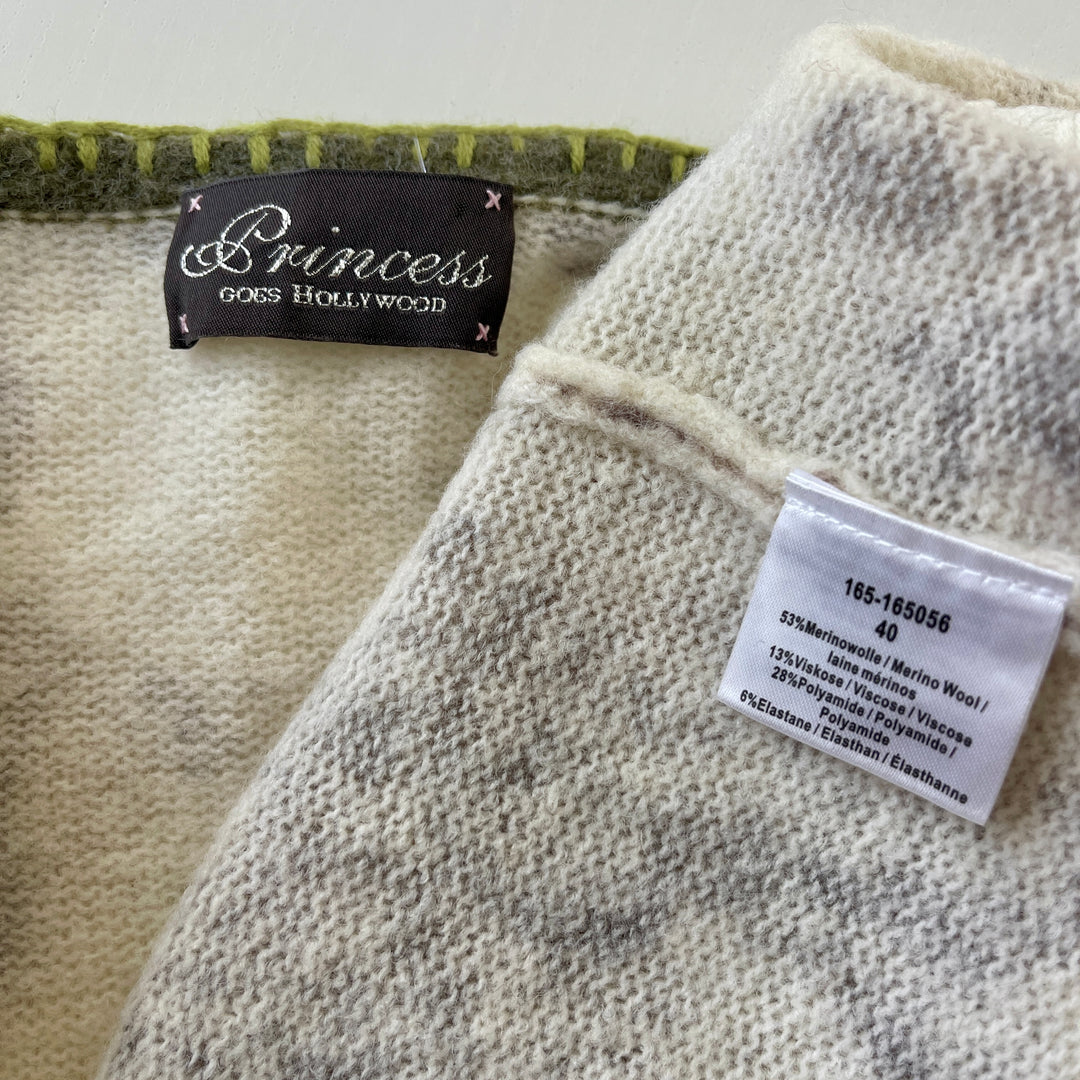PRINCESS GOES HOLLYWOOD Wool Cardigan