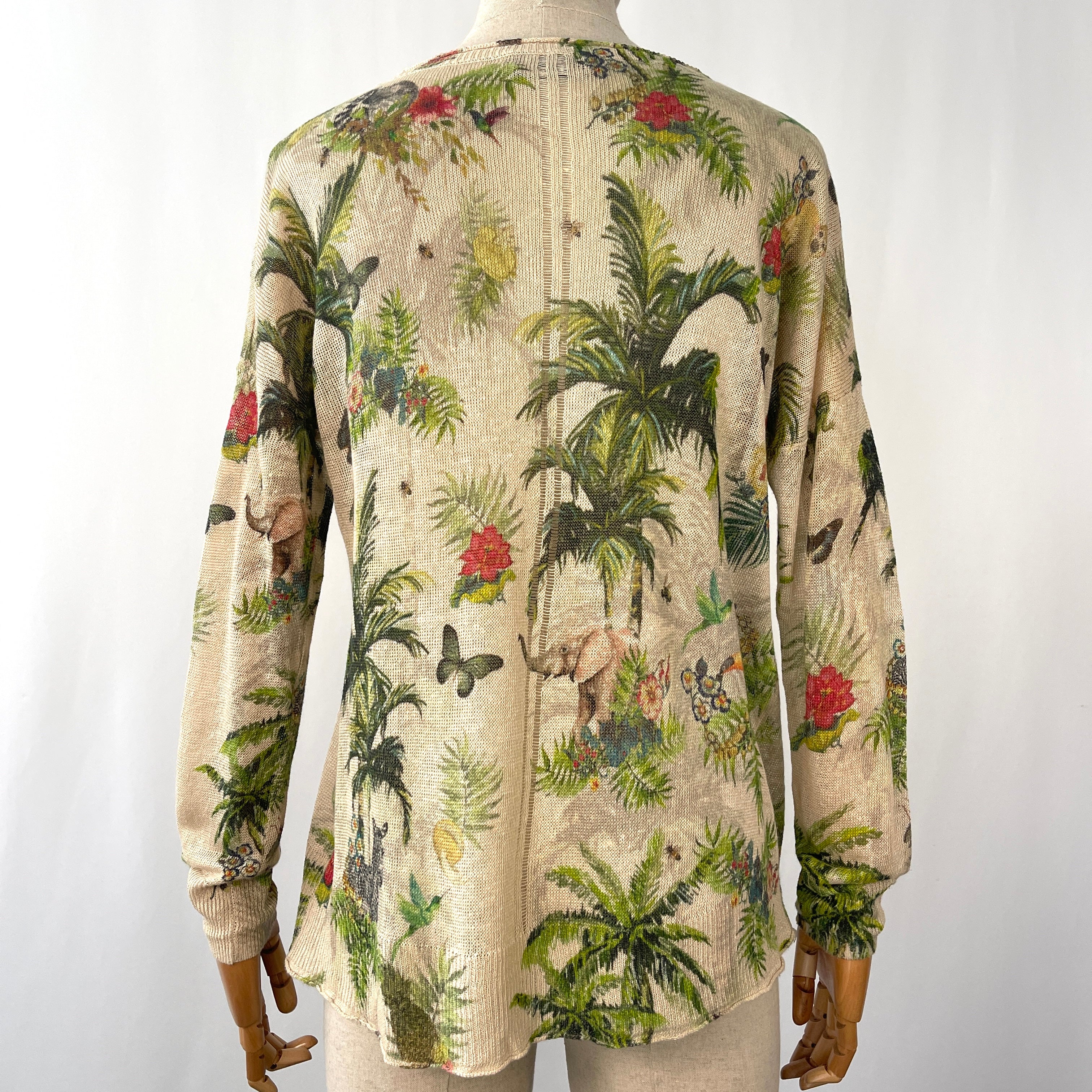 PRINCESS GOES HOLLYWOOD Linen Sweater
